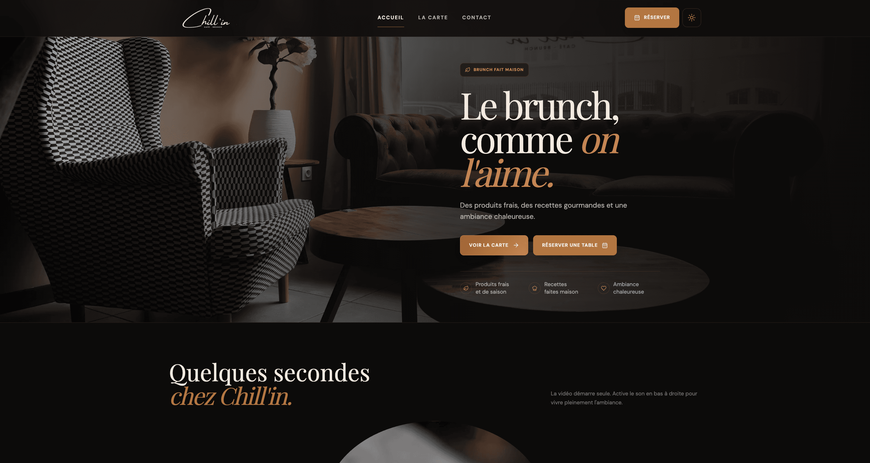 Capture du site Chill'in DK
